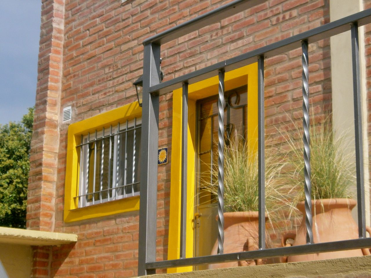 Frente cabaña