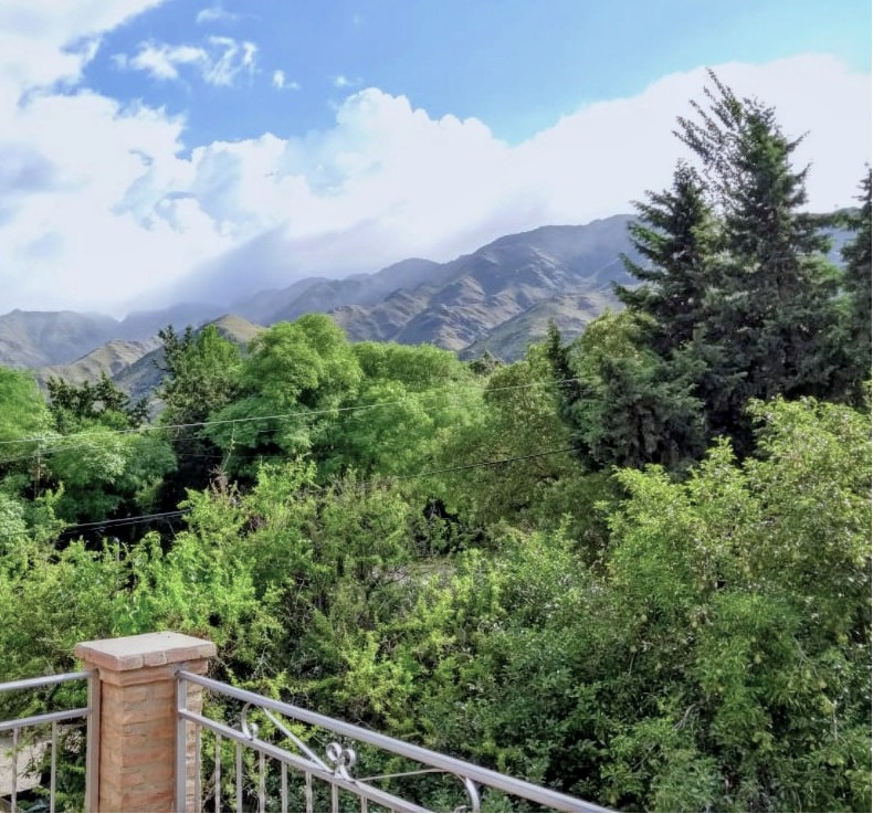Vista desde la casa