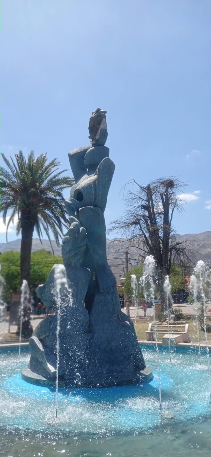 Escultura en Merlo
